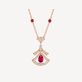 18K BVLGARI Divas' Dream Diamond Necklace