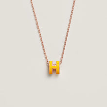 18K Mini Pop H Yellow Necklace