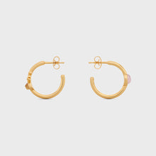 18K Triomphe Indie Hoops Earrings