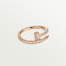 18K Cartier Juste Un Clou Diamond Ring