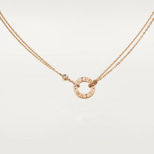 18K Cartier Love 2 Diamonds Necklace