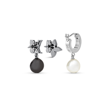 18k Louis Monogram Pearls Earrings