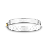 18K Louis Nanogram Cuff Bracelet