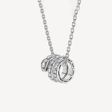 18K BV Serpenti Viper Pave Diamonds Necklace