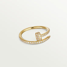 18K Cartier Juste Un Clou Diamond Ring