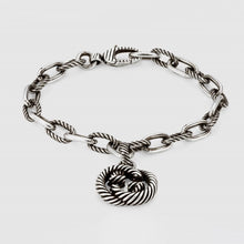 Gucci GG Striped Pendant Bracelet