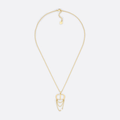 18K Dior Petit CD Necklace