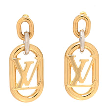 18K Louis My Everyday Chain Earrings