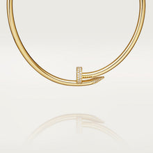 18K Cartier Juste Un Clou Diamond Necklace