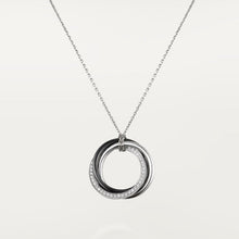 18K Cartier Trinity Diamonds Necklace