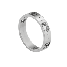 18K Gucci Icon White Gold Ring