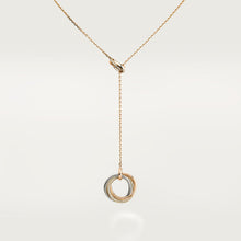 18K Cartier Trinity Diamonds Necklace