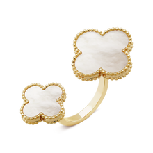 18K Van Cleef & Arpels VCA Magic Alhambra Pearls Ring