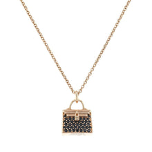 18K Amulettes Kelly Black Diamonds H Necklace