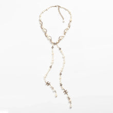 18K CHANEL CC Pearl Chain Necklace