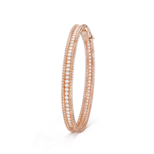 18K Van Cleef & Arpels Perlée Diamonds One Row Bracelet