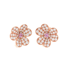 18k Frivole Pink Sapphire Earrings