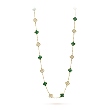 18K Vintage Alhambra 20 Motifs Long Clover Necklace