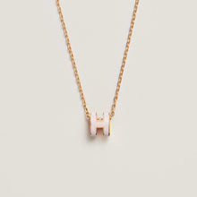 18K Mini Pop H Pink Necklace