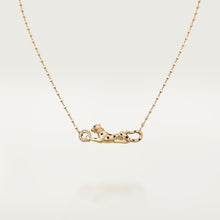18K Cartier Panthère De Diamond Necklace