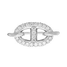 18K Farandole Diamond H Ring