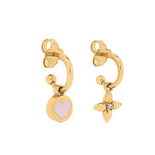 18K Louis Iconic Heart Earrings