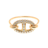 18K Hermes Farandole Diamond Ring
