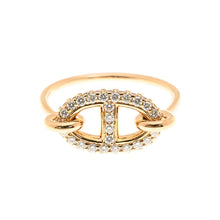 18K Hermes Farandole Diamond Ring