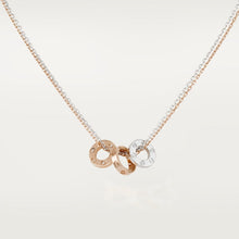 18K Cartier Love 6 Diamonds Necklace