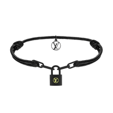 Louis Silver Lockit Titanium Bracelet