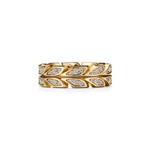 18K Yellow Gold Victoria Vine  Ring