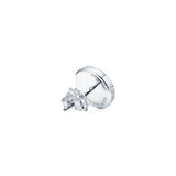 18K Return to Tiffany Circle Stud Earrings