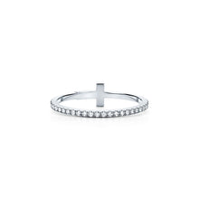 18K T Diamond Wire Ring