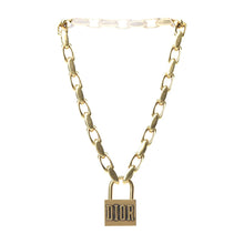 18K Dior Lucky Locket Choker Necklace