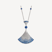 18K BV DIVAS' DREAM Blue Diamonds Necklace