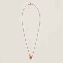 18K Mini Pop H Orange Necklace