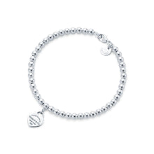 18K Return to Tiffany Blue Heart Tag Bead Bracelet