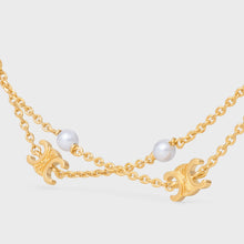 18K Triomphe Pearl Double Necklace