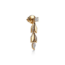 18K T Victoria Vine Convertible Drop Earrings