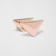 18K Pra Triangle Earrings