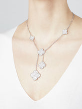 18K Magic Alhambra Six Motifs Diamonds Necklace