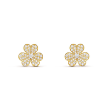 18k Van Cleef & Arpels Frivole Small Model Earrings