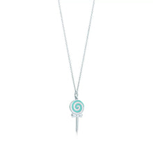 18K T Lollipop Charm Chain Necklace