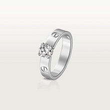 18K Love Solitaire Ring