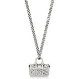 18K Louis Monogram Chain Bag Necklace