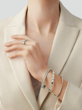 18K White Gold Perlée Bracelet