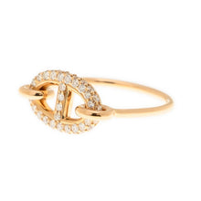 18K Farandole Diamond H Ring