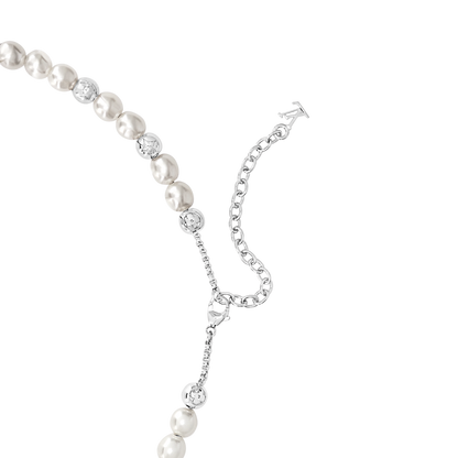 18K Louis Monogram Pearls Necklace