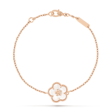 18K Van Cleef & Arpels Lucky Spring Plum Blossom Bracelet