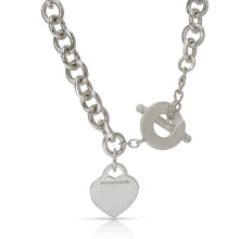 18K T Heart Tag Necklace